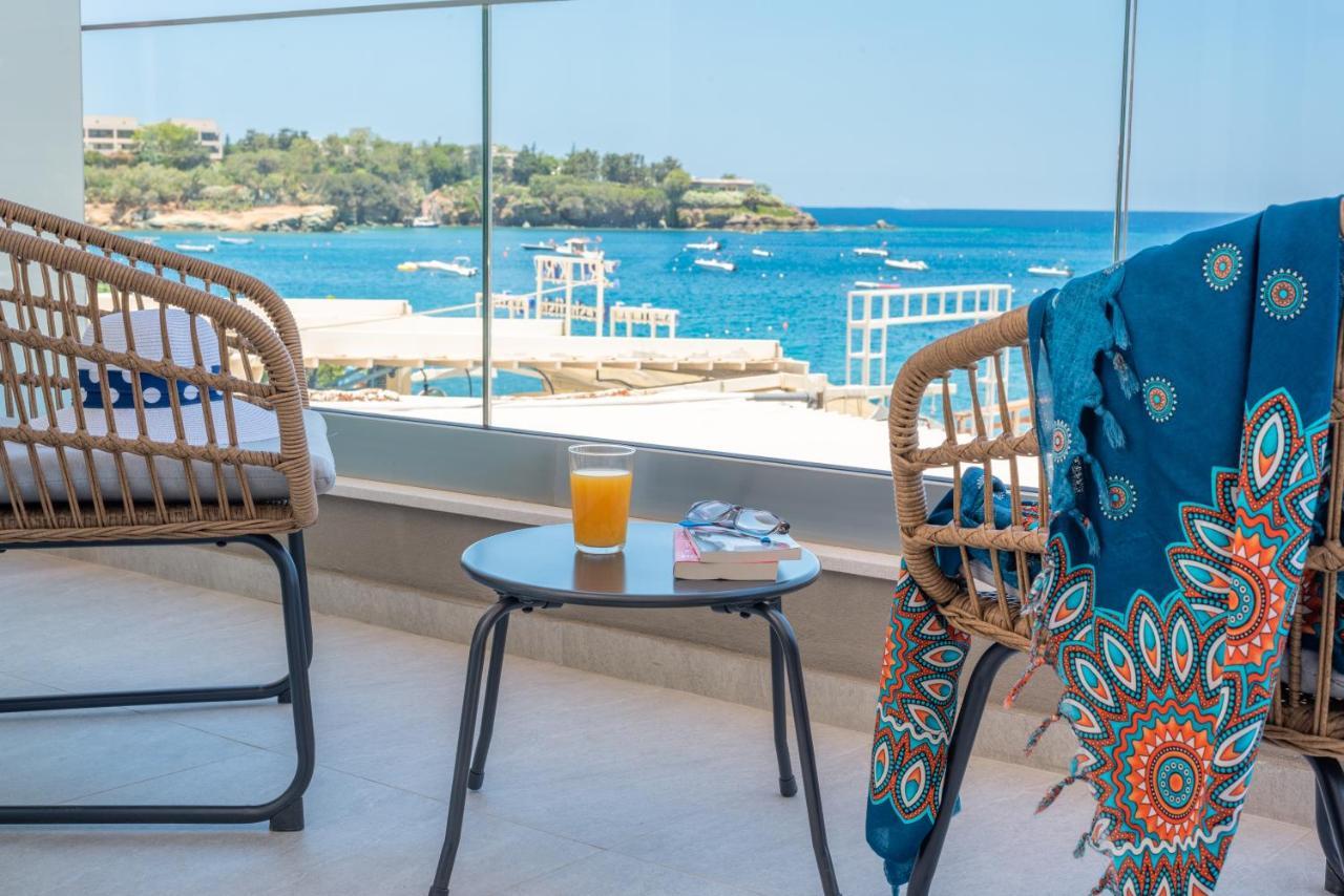 Mk Summer Breeze Luxury Apartments Agia Pelagia Exteriör bild
