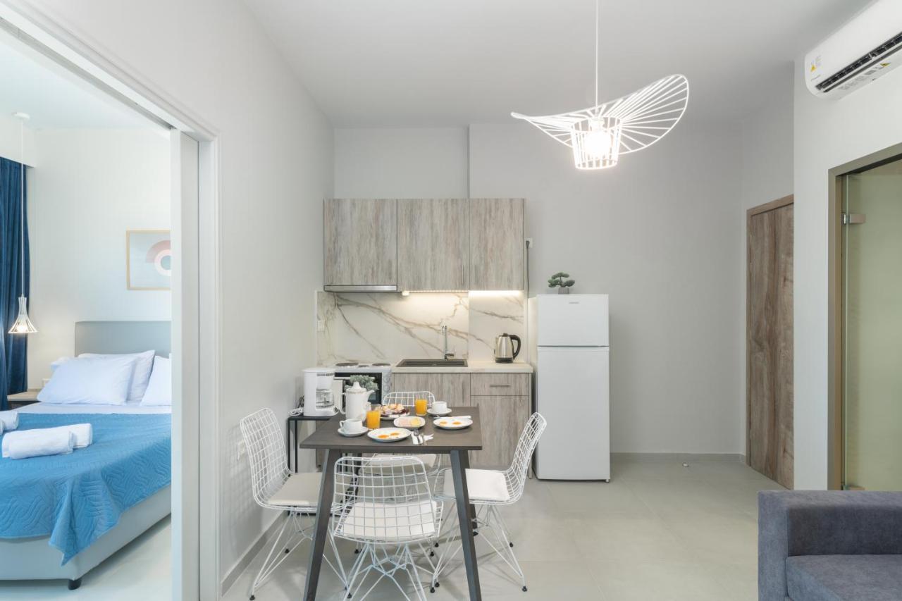 Mk Summer Breeze Luxury Apartments Agia Pelagia Exteriör bild