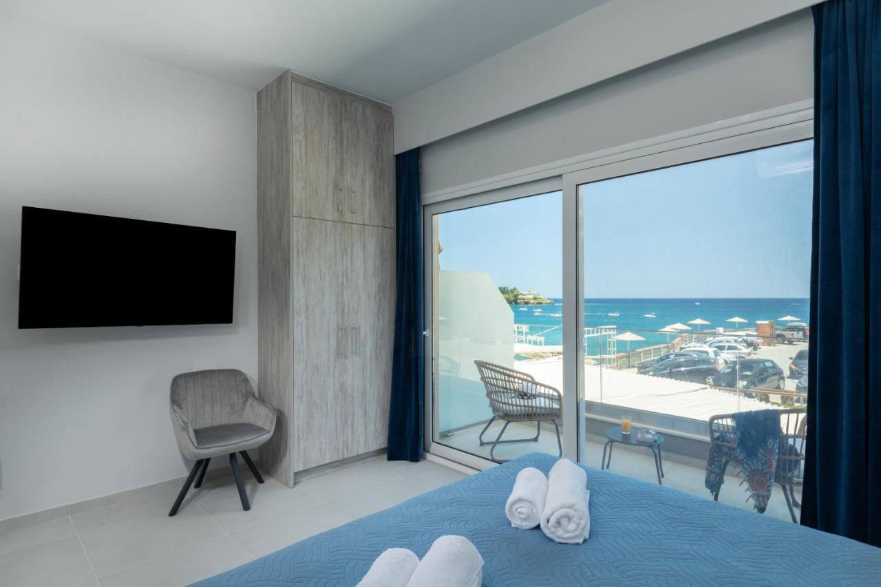 Mk Summer Breeze Luxury Apartments Agia Pelagia Exteriör bild