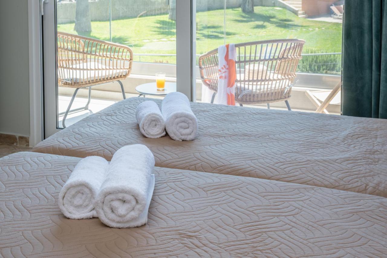 Mk Summer Breeze Luxury Apartments Agia Pelagia Exteriör bild
