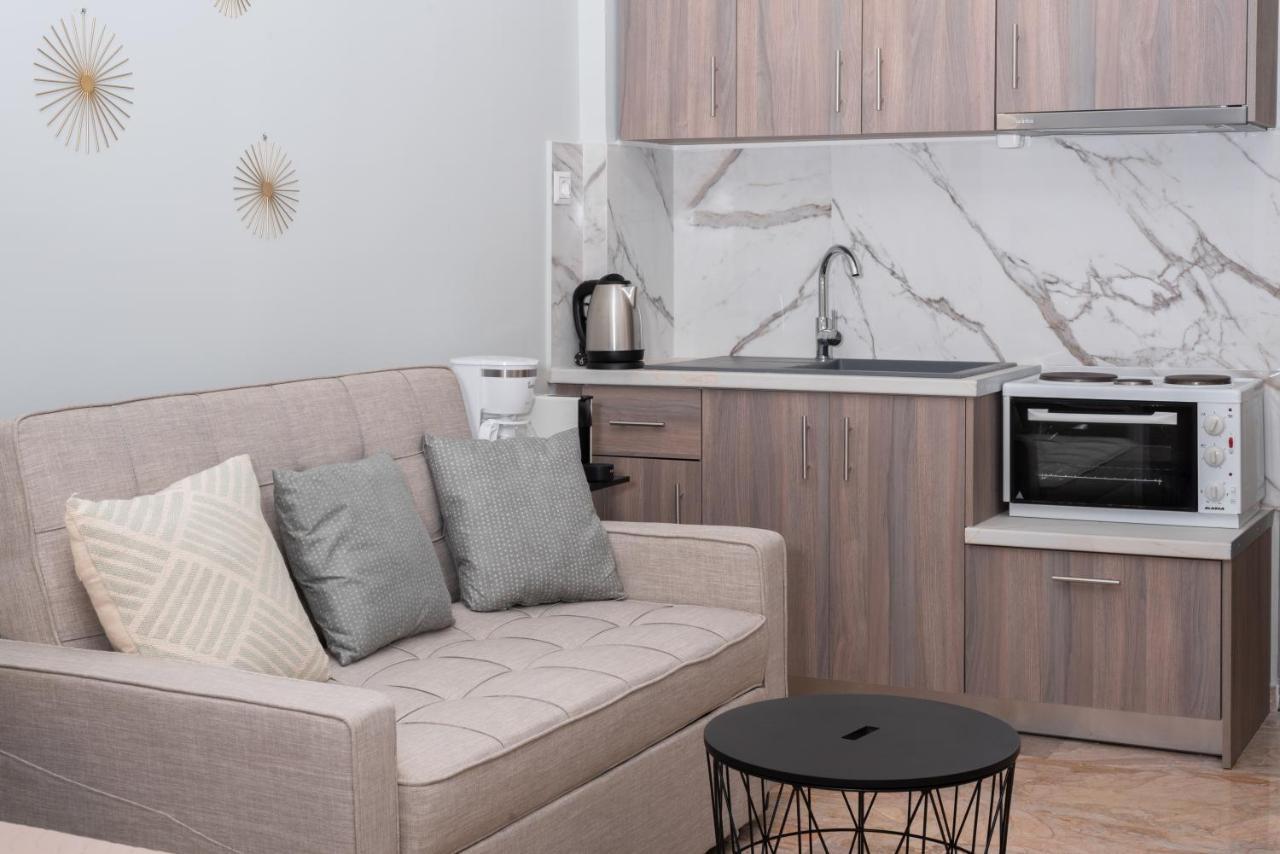Mk Summer Breeze Luxury Apartments Agia Pelagia Exteriör bild