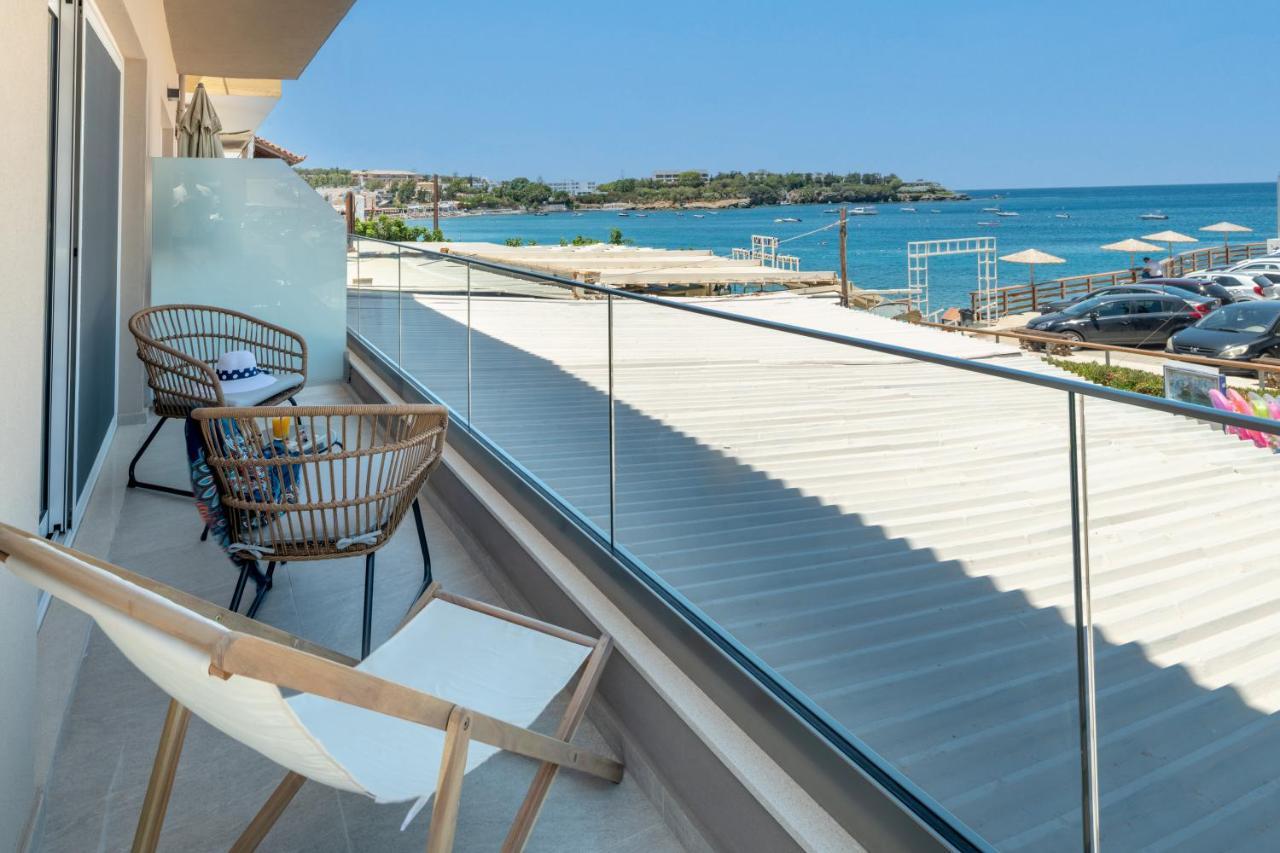 Mk Summer Breeze Luxury Apartments Agia Pelagia Exteriör bild