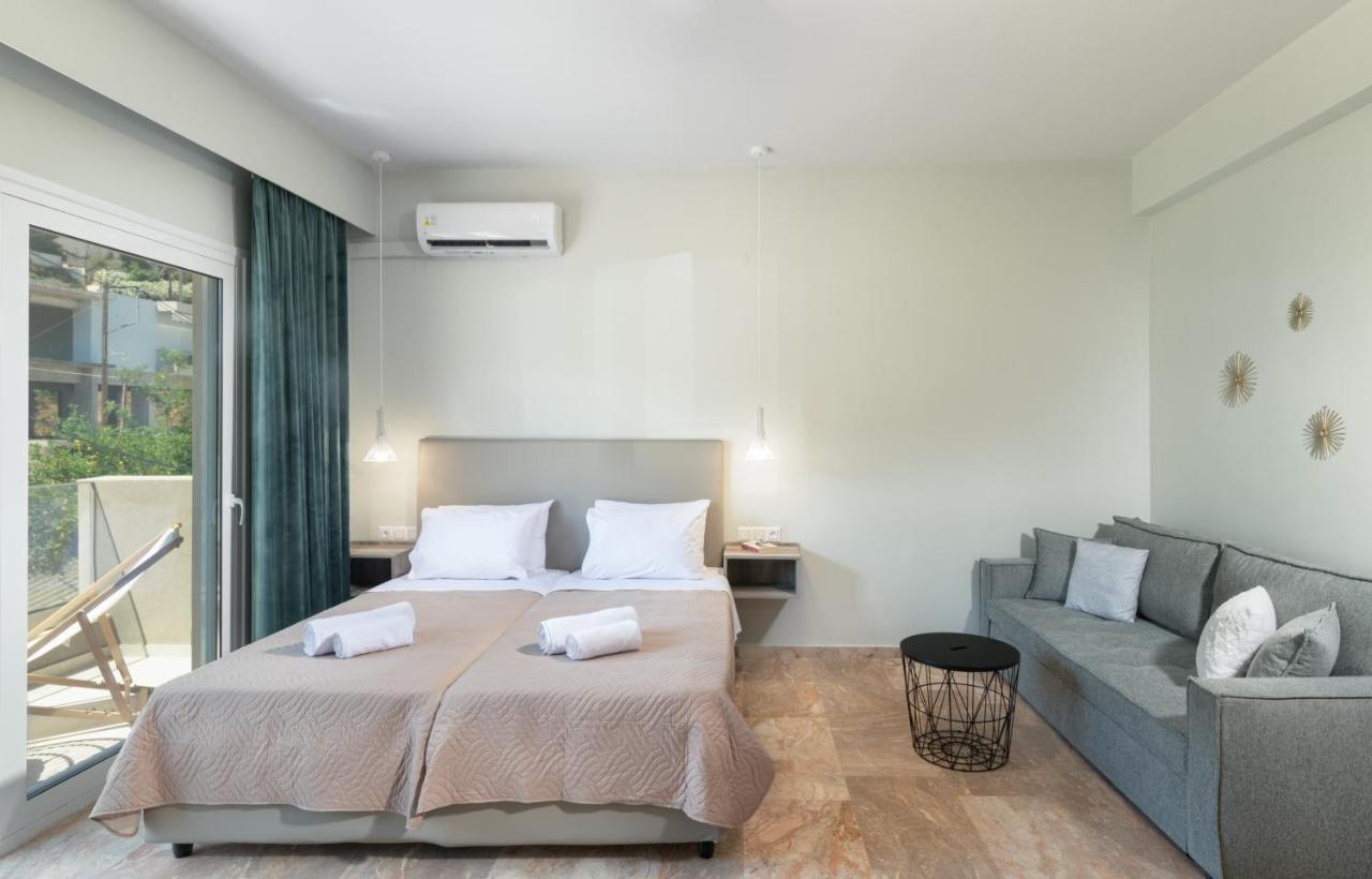 Mk Summer Breeze Luxury Apartments Agia Pelagia Exteriör bild