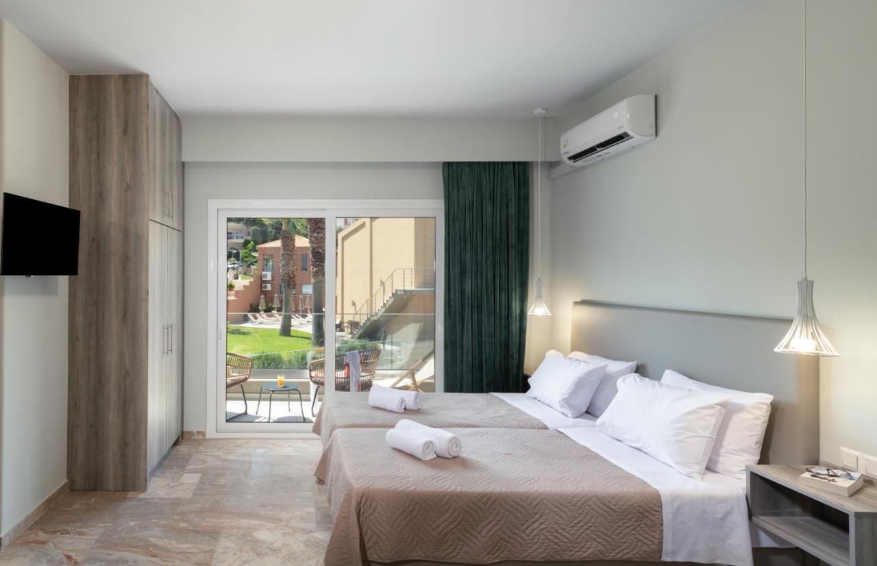 Mk Summer Breeze Luxury Apartments Agia Pelagia Exteriör bild