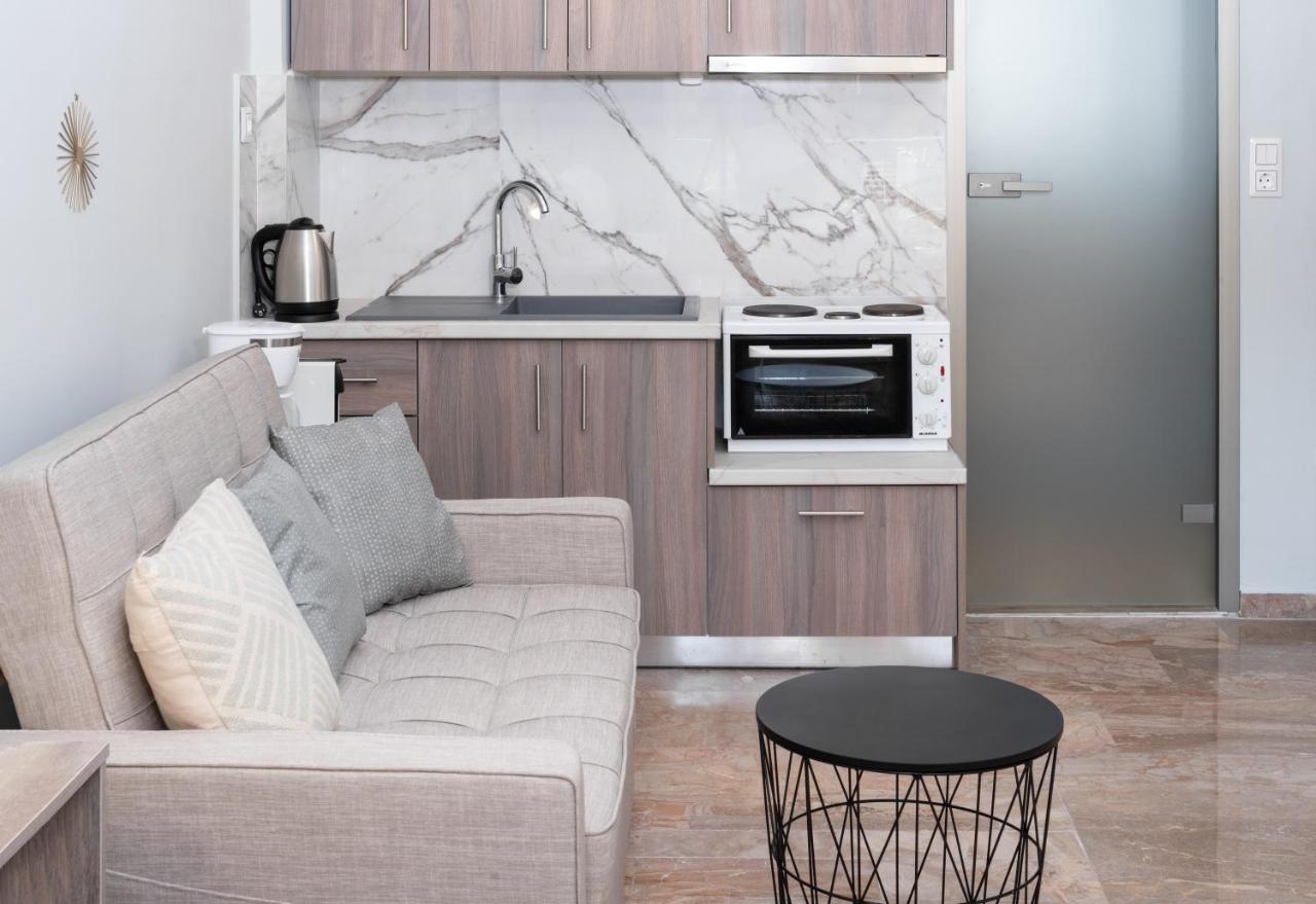 Mk Summer Breeze Luxury Apartments Agia Pelagia Exteriör bild