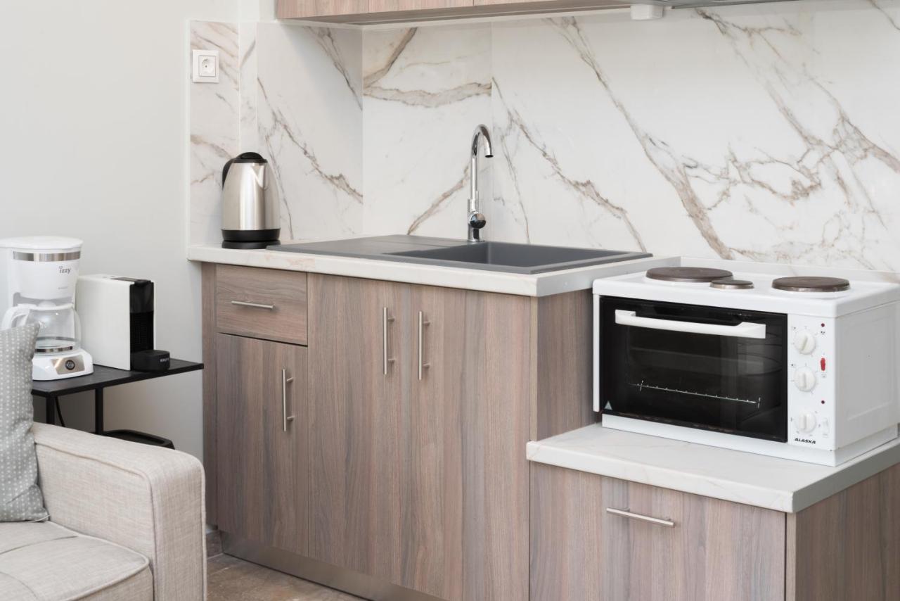 Mk Summer Breeze Luxury Apartments Agia Pelagia Exteriör bild
