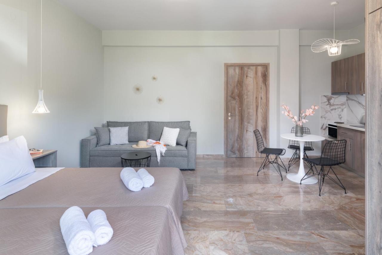 Mk Summer Breeze Luxury Apartments Agia Pelagia Exteriör bild