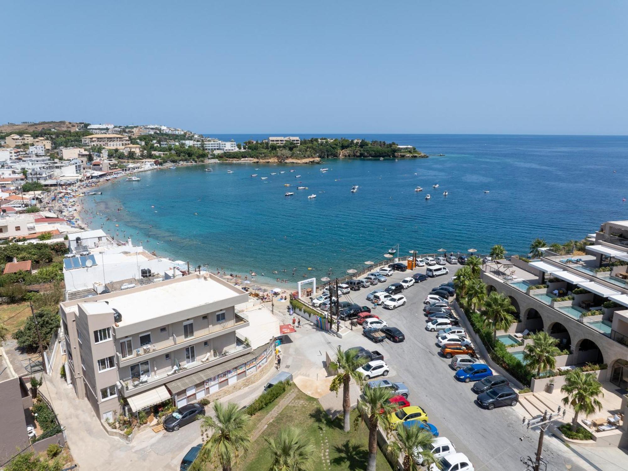 Mk Summer Breeze Luxury Apartments Agia Pelagia Exteriör bild
